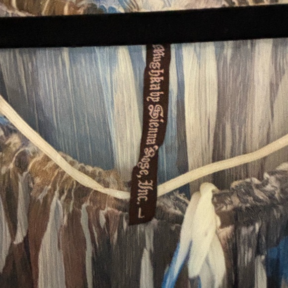 Mushkaby Sienna Rose Sheer Top - Picture 5 of 8